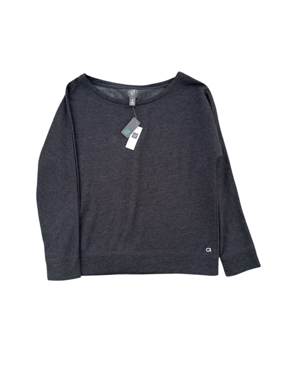 NWT GapFit Women’s Charcoal Long Sleeve Pullover Size Medium